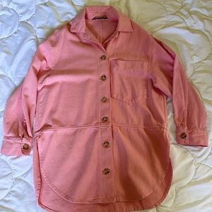 PINK ZARA SHACKET
